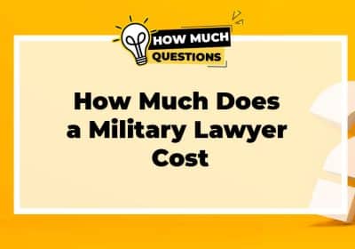 How Much Does a Military Lawyer Cost
