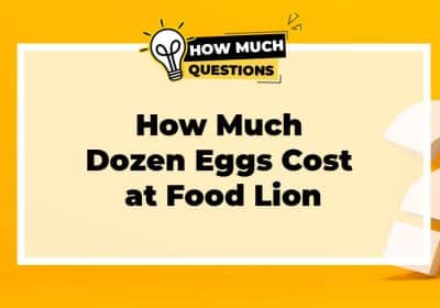 How Much Dozen Eggs Cost at Food Lion