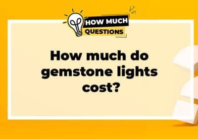 How much do gemstone lights cost?