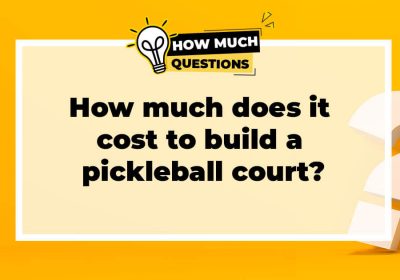 How much does it cost to build a pickleball court?