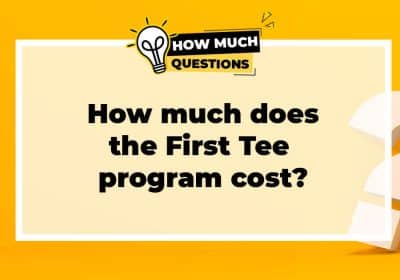 How much does the First Tee program cost?