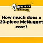 How Much Does a 20-Piece McNugget Cost? Exploring the Price Factors and Considerations