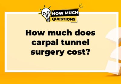 How Much Does Carpal Tunnel Surgery Cost?