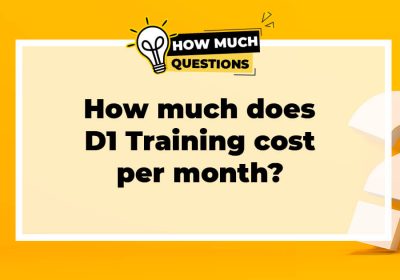 How much does D1 Training cost per month?