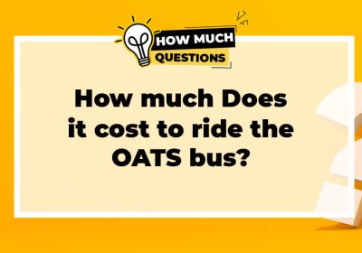 How much does it cost to ride the OATS bus?