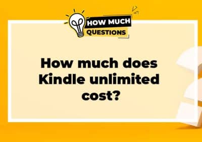 How much does Kindle Unlimited cost?