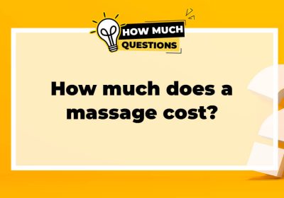 How much does a massage cost?