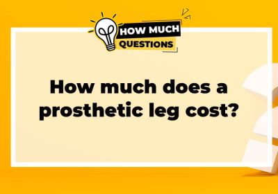 How much does a prosthetic leg cost?