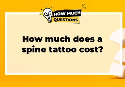 How much does a Spine Tattoo Cost?