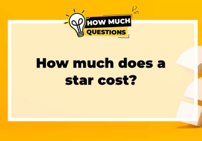 How Much Does a Star Cost?